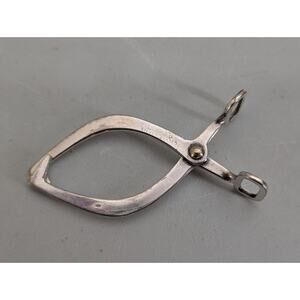 Vintage Silverplated Sugar Tongs 2 1/2"